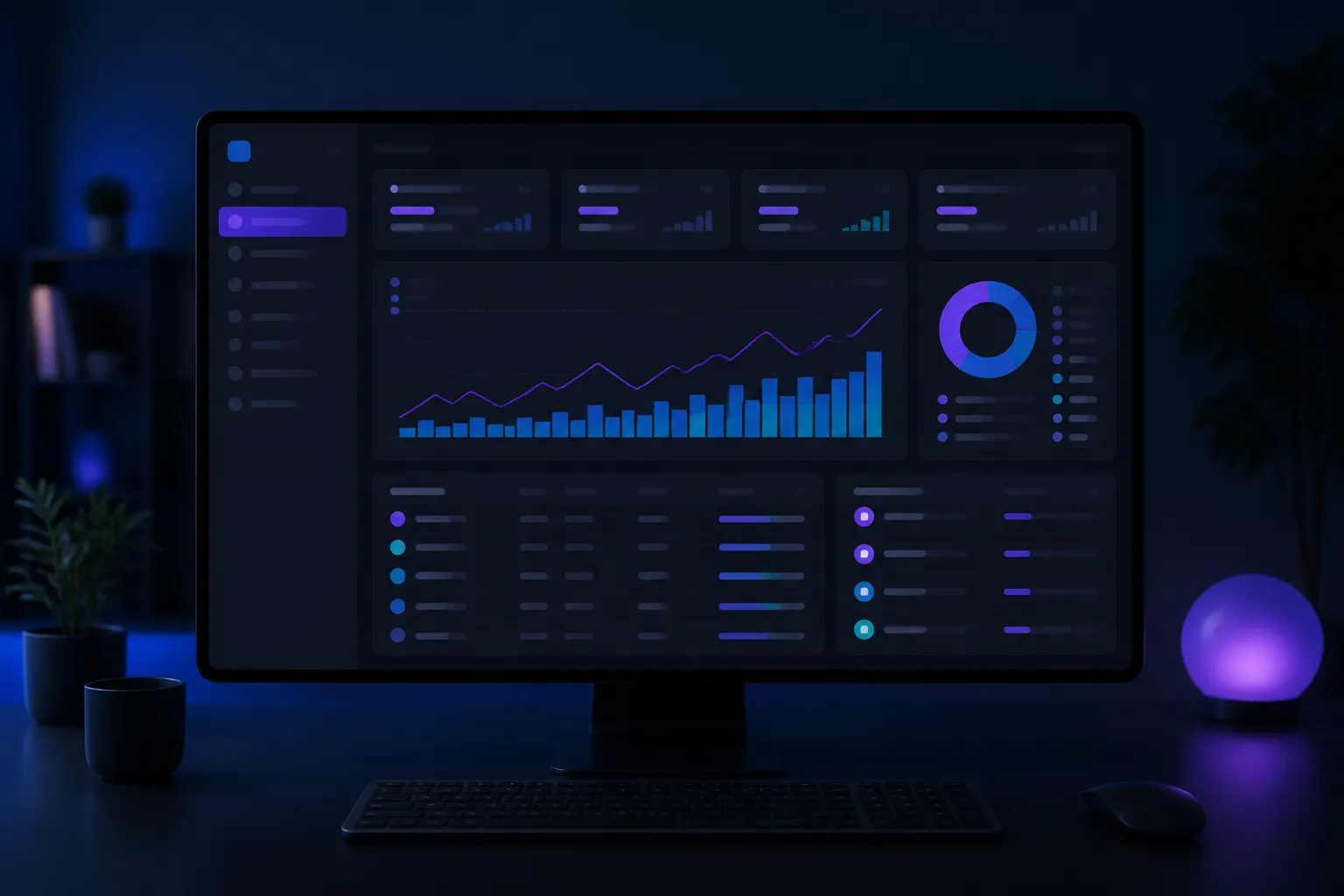 Payment integration dashboard generated by Aurai